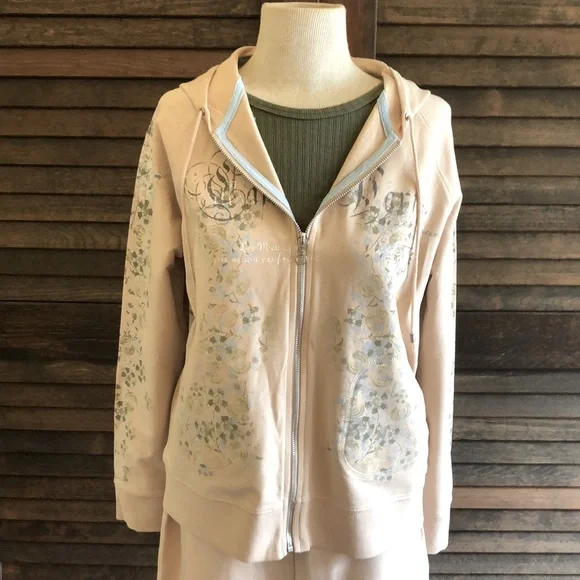 Olsen Athleisure Beige Skirt Set - Picture 2 of 15